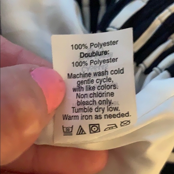 Women’s J Crew Striped Pleated Midi Skirt - Sz 0 - Picture 5 of 11